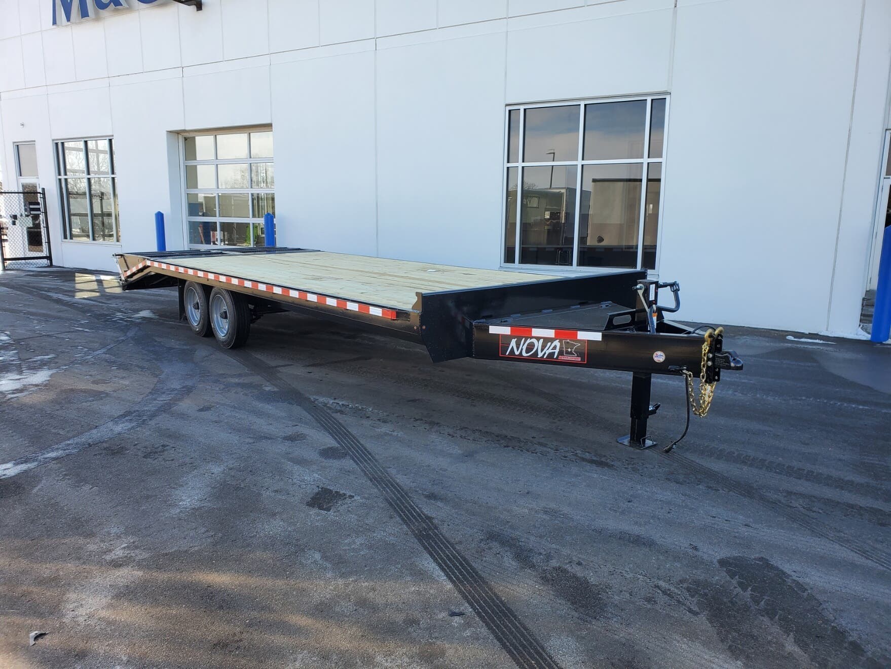 8x24 Equipment Trailer for sale New Midsota ETO24 DeckOver Equipment