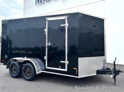 2022 RC Trailers 7x14TA Enclosed 6'6" Int Cargo - Black