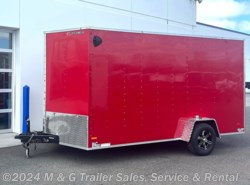 2022 RC Trailers 7x14 Enclosed Cargo 7' Int - SA 5200# - RED