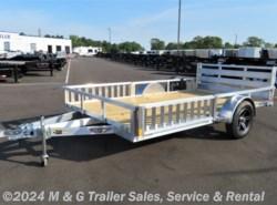 2022 H&H 82x12 Aluminum Rail Side ATV/Utility Trailer