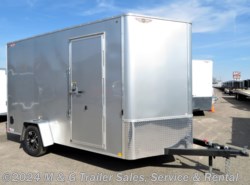 2022 H&H 7x12 Enclosed 6'6" Int Cargo - Silver