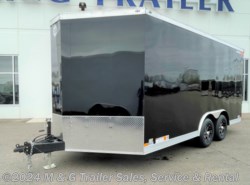 2022 Wells Cargo Wagon HD 8.5x16 Tandem Axle Cargo Trailer - Black
