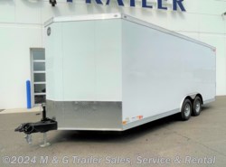 2022 Wells Cargo Wagon HD 8.5x20 Tandem Axle Cargo Trailer - White