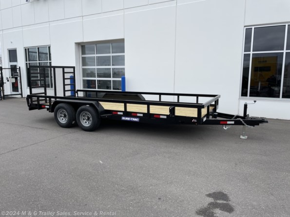 2022 Sure-Trac 82x18 10k Tube Top Utility Trailer available in Ramsey, MN