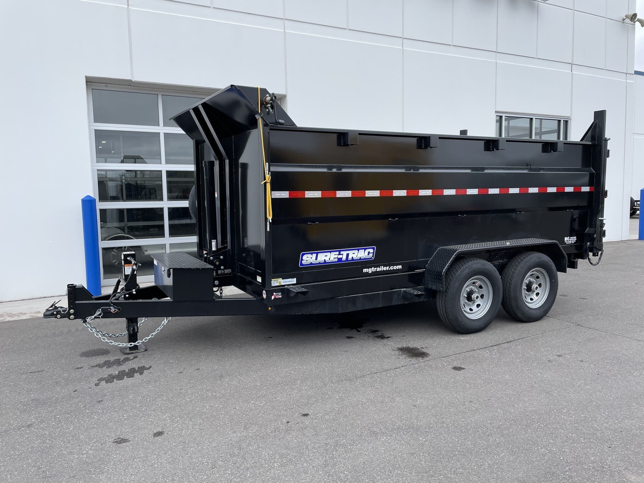 6x14 Dump (Heavy Duty) Trailer for sale | New Sure-Trac 14' High Side