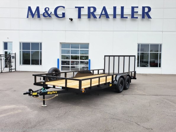 2023 Big Tex 83"X18' Tandem Axle Utility Trailer available in Ramsey, MN