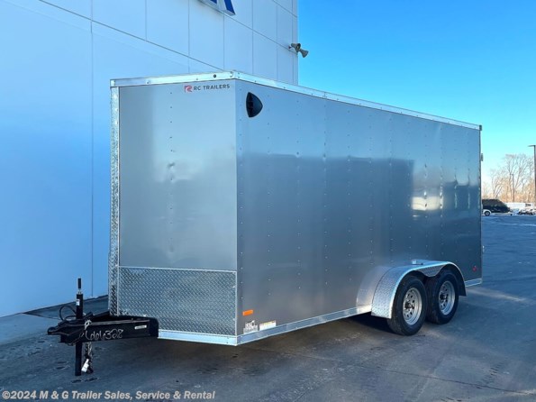 2023 RC Trailers 7x16 Enclosed Cargo 7' Interior Pewter available in Ramsey, MN