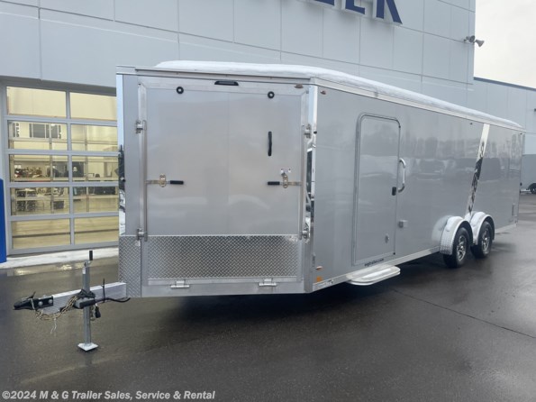 2023 Legend Trailers 7.5X29 (24+5) 6'6" INT SNOW SILVER available in Ramsey, MN
