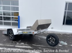 2024 Aluma 8605/13 Tilt Bed Snowmobile Trailer W/ SNOW PACKAG