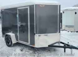 2023 H&H 6x10 Enclosed 6'6" Int Cargo - Charcoal