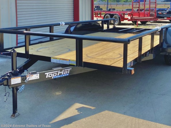 2024 Top Hat Medium Pipe Utility 16X83 Medium Pipe Utility Trailer available in Baytown, TX