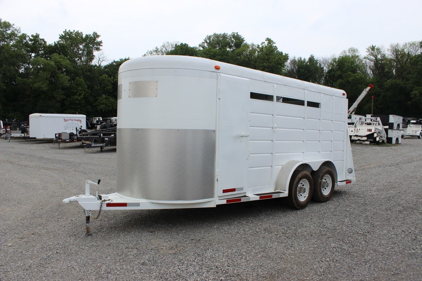 Horse Trailer 1993 WW Trailer HB162 TrailersUSA