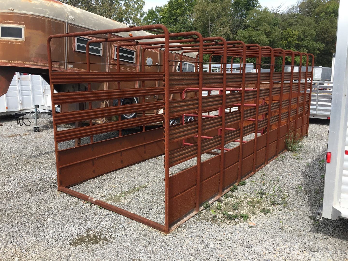 Livestock Trailer 2017 Country Blacksmith CATTLE RACK TrailersUSA