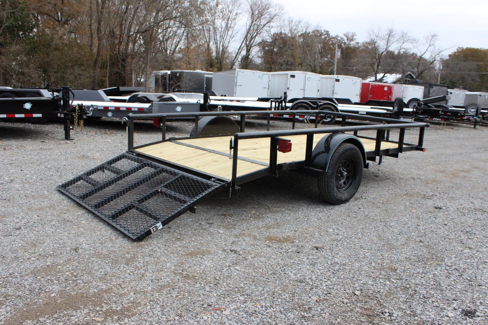 Utility Trailer - 2020 Top Hat USA-12X77PD | TrailersUSA