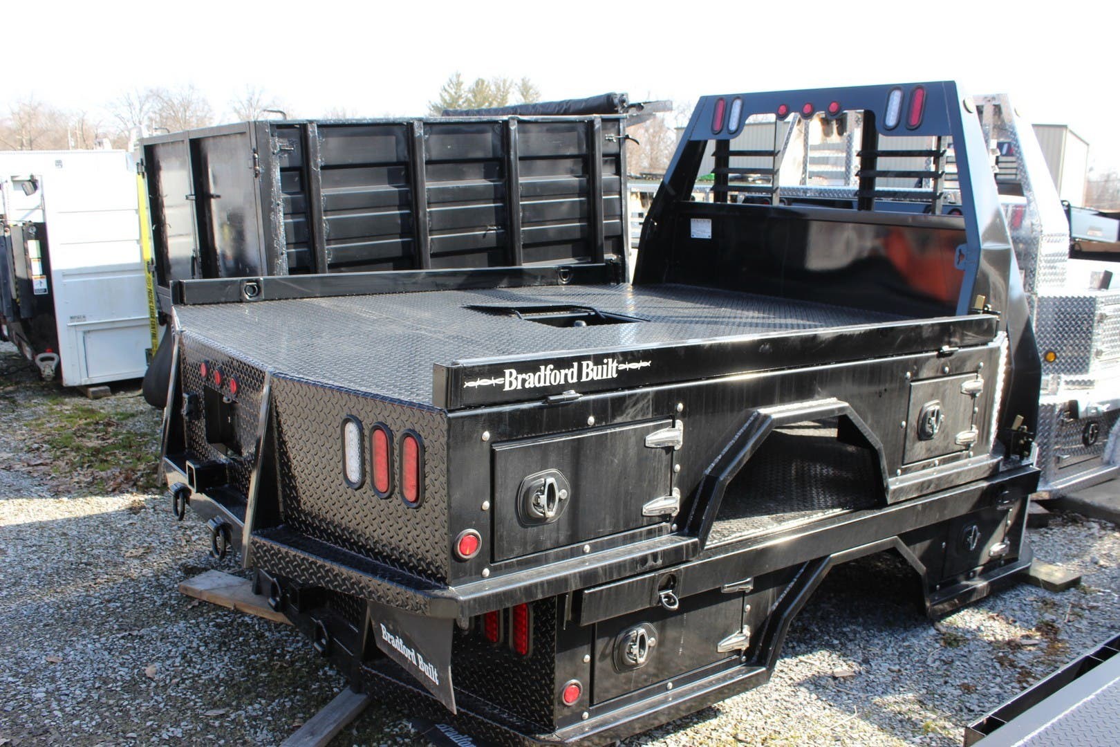 Flatbed 2020 Bradford Built BB4BOX9611234 TrailersUSA