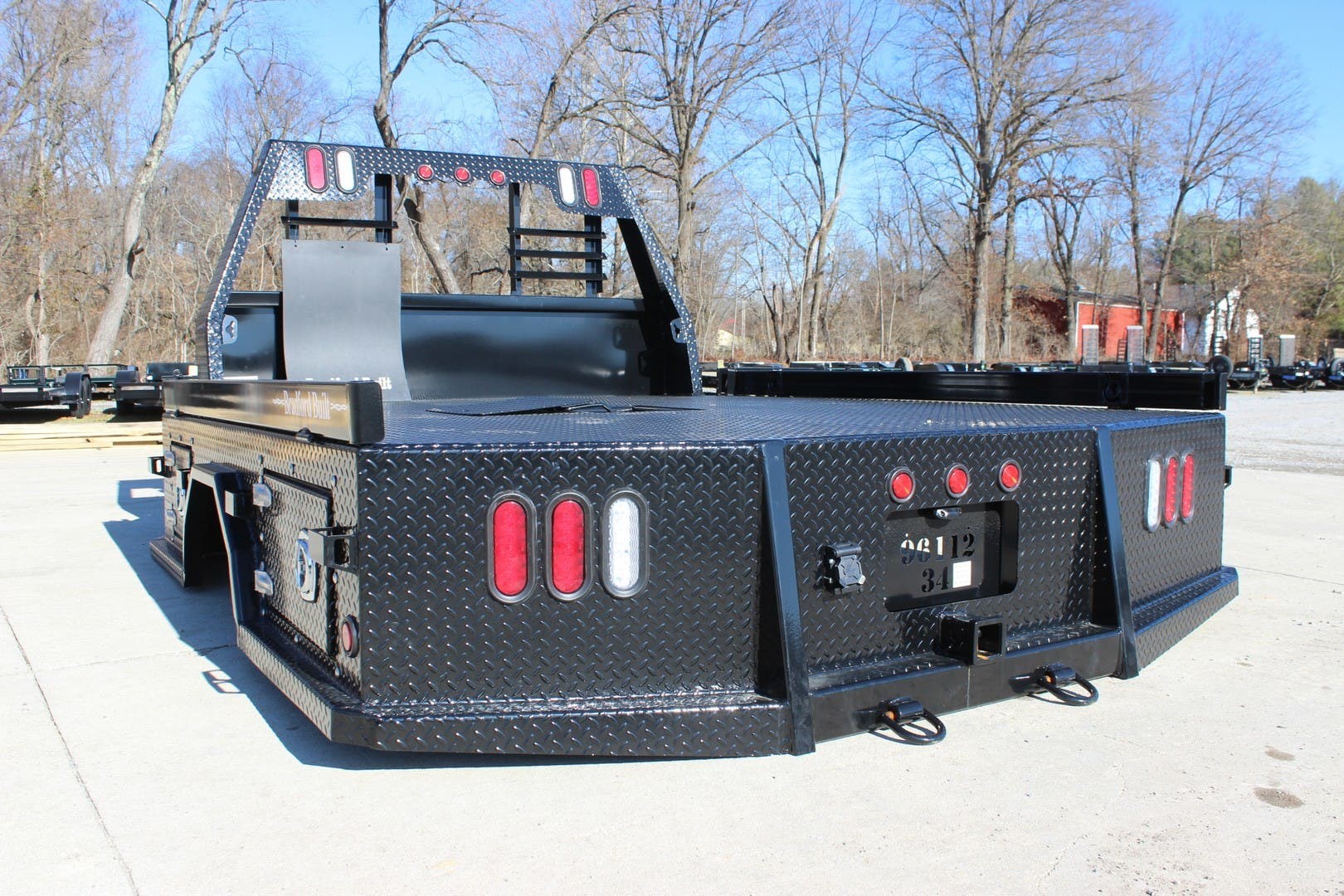 8x9 Flat Bed Body for sale | New Bradford Built BB-REGULATOR-96-112-34 ...