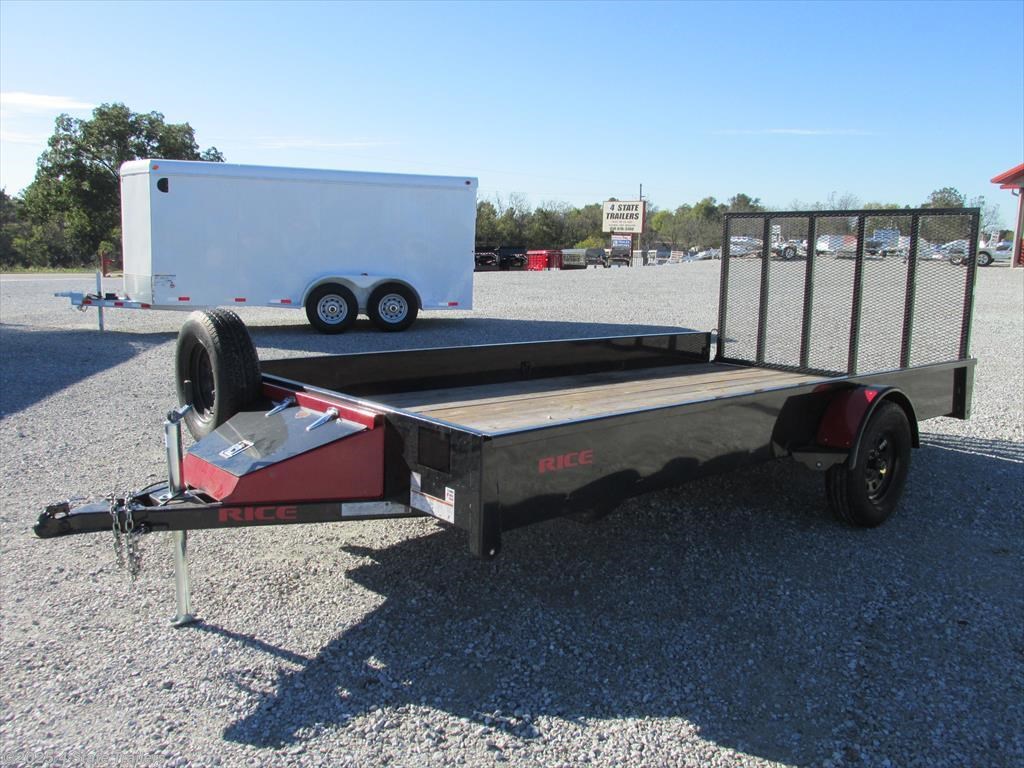 Utility Trailer - 2017 Rice Trailers Stealth 82x14 UTILITY ... 1 wire 1440 harness 