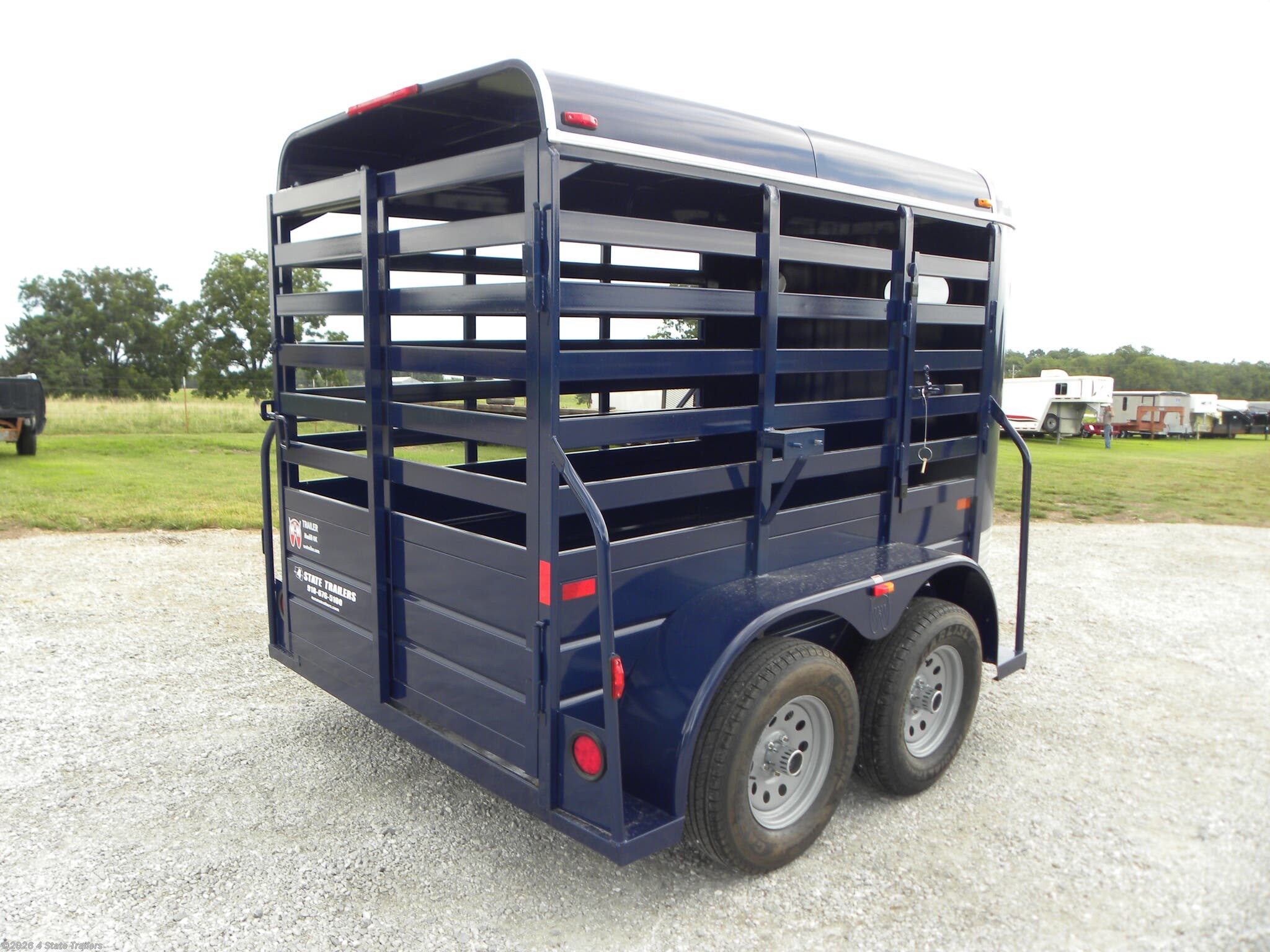 Livestock Trailer 2019 WW Trailer 5x10 Bumper Pull Stock Trailer