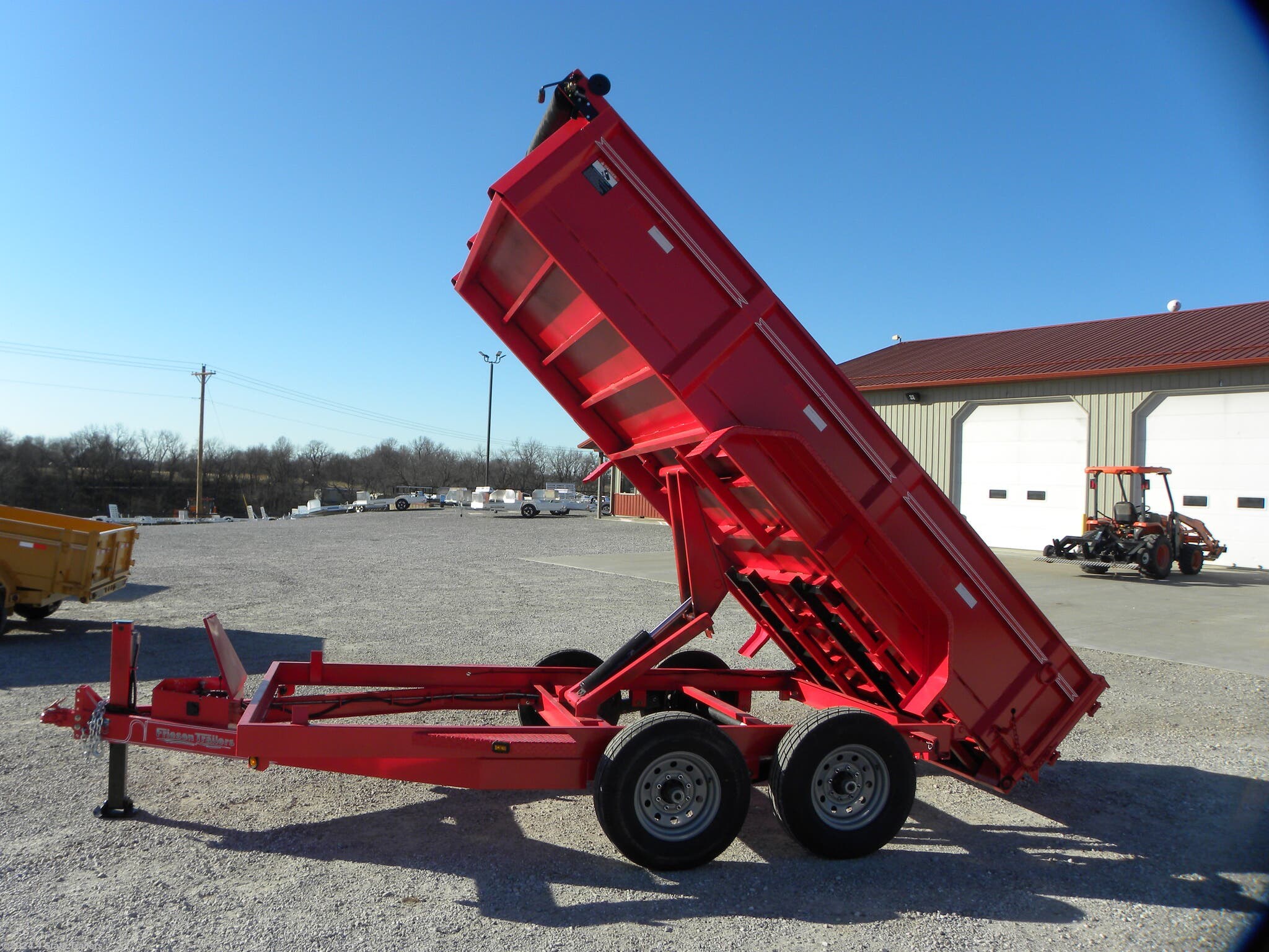 Dump (Heavy Duty) 2020 Friesen 83"X14' DUMP TRAILER HYDRAULIC JACK! TrailersUSA