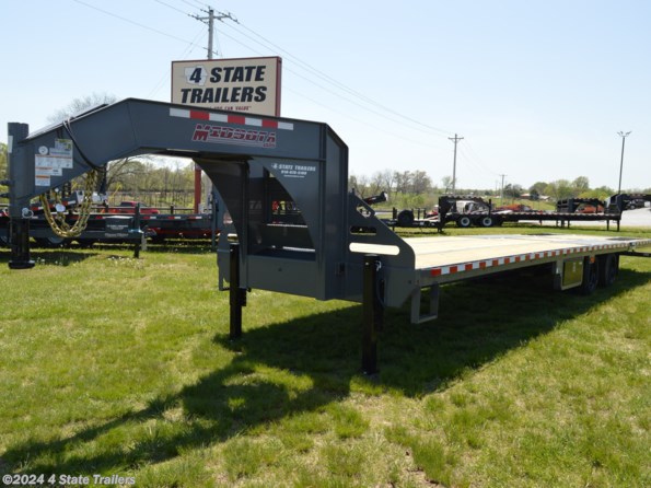 2022 Midsota 8'6x36' HYDRAULIC DOVETAIL 12K AXLES + HYD. BRAKES available in Fairland, OK
