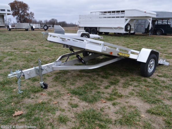 2024 Aluma 7712H-TILT 77X12 Utility Tilt available in Fairland, OK