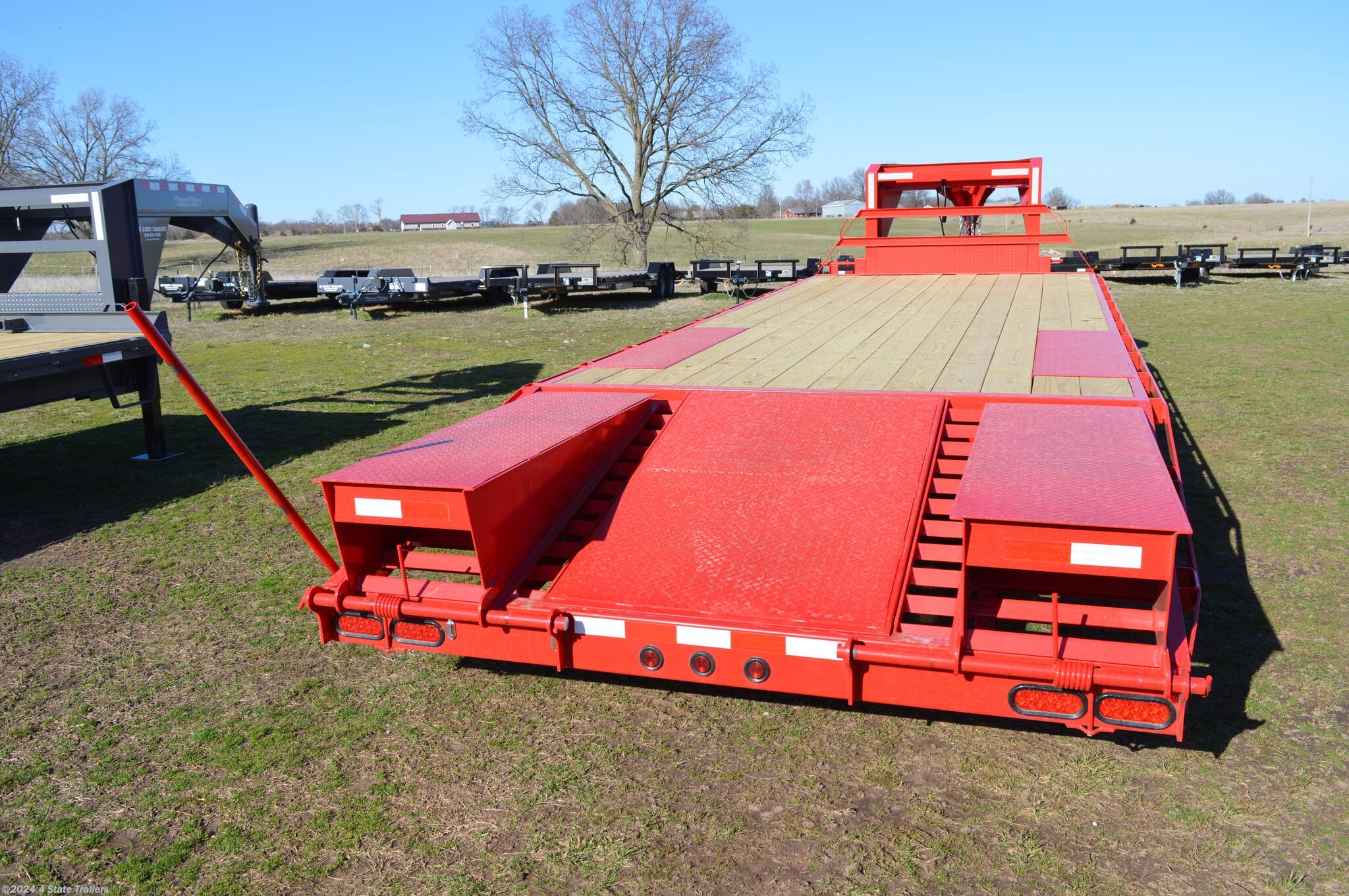 8x25 Flatbed/Flat Deck (Heavy Duty) Trailer for sale | New Friesen 8