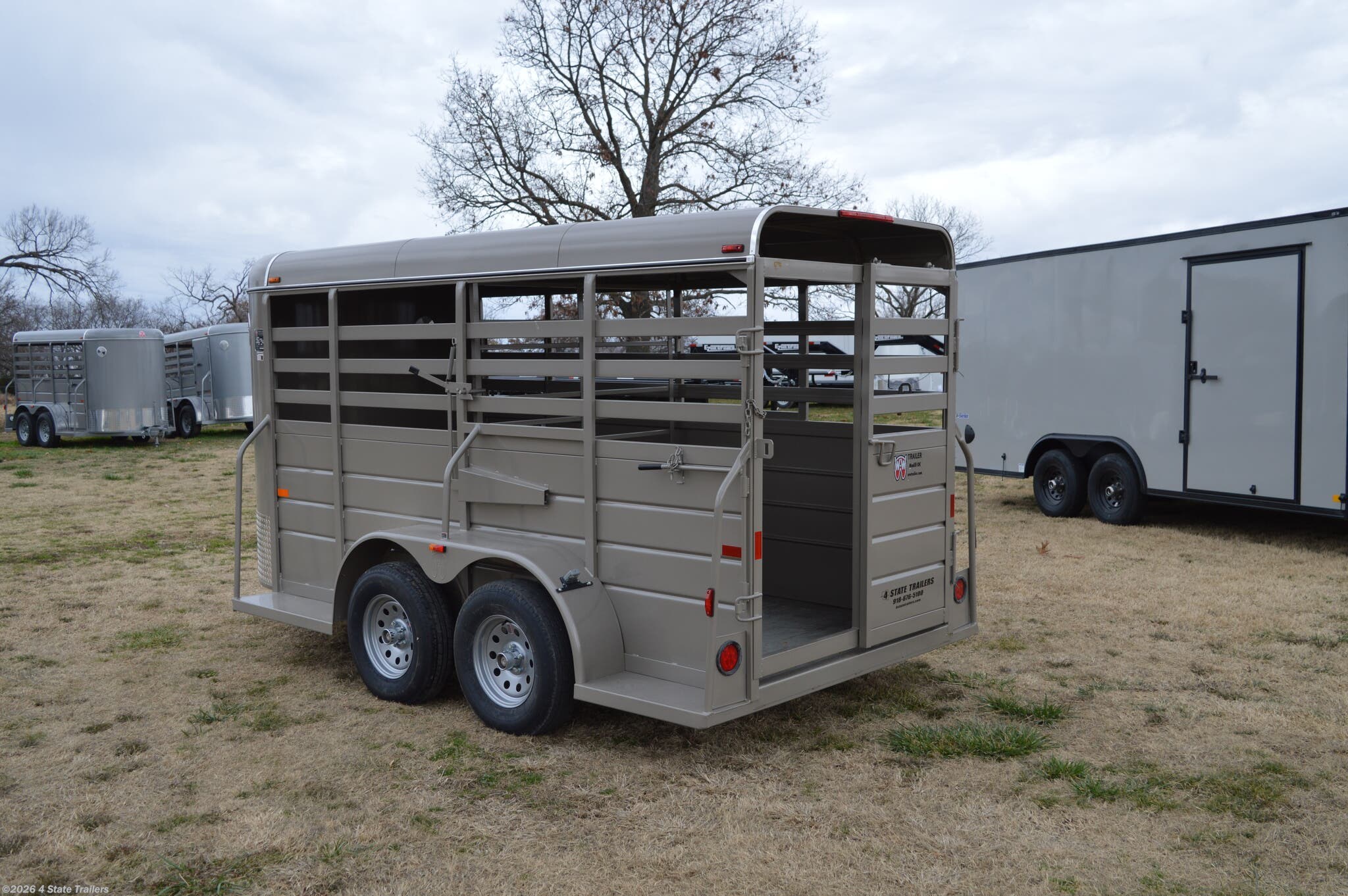 5x14 Cattle/Livestock Trailer for sale New WW Trailer ALL AROUND