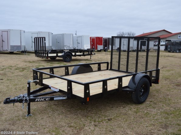 2024 Rice Trailers Single Utility 76X10 UTILITY TRAILER available in Fairland, OK