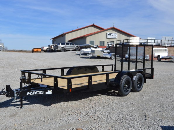 2024 Rice Trailers Tandem Utility 76X16 UTILITY TRAILER available in Fairland, OK