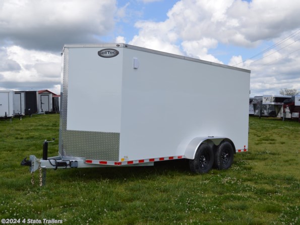 2024 CellTech Trailers 7X16X7 ALL STEEL WITH A RAMP DOOR 14K available in Fairland, OK
