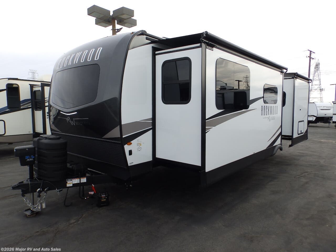 New 2025 Forest River Rockwood 2608BS, 2 SLIDES, 2 A/C'S, 400 WATT SOLAR, AUTO-LE available in Hesperia, California