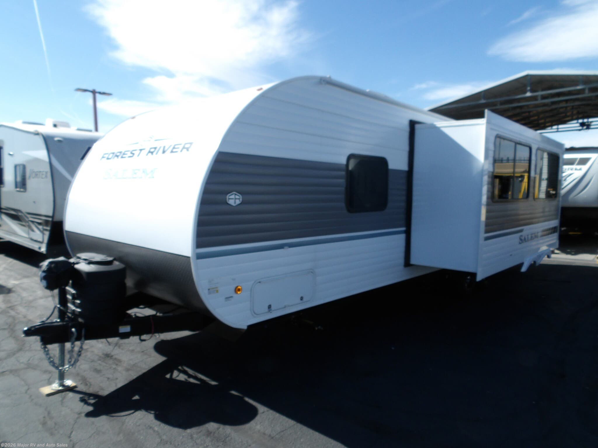 New 2026 Forest River Salem 26ICE, 1 SLIDE, 15K BTU A/C, REAR BUNKS, FRONT WAL available in Hesperia, California