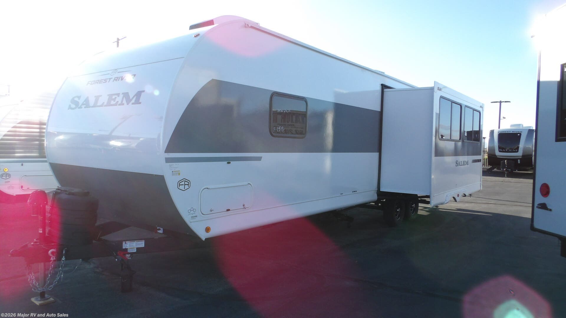 New 2026 Forest River Salem 27RKX, 1 SLIDE, 2 A/C'S, REAR KITCHEN, POWER AWNIN available in Hesperia, California