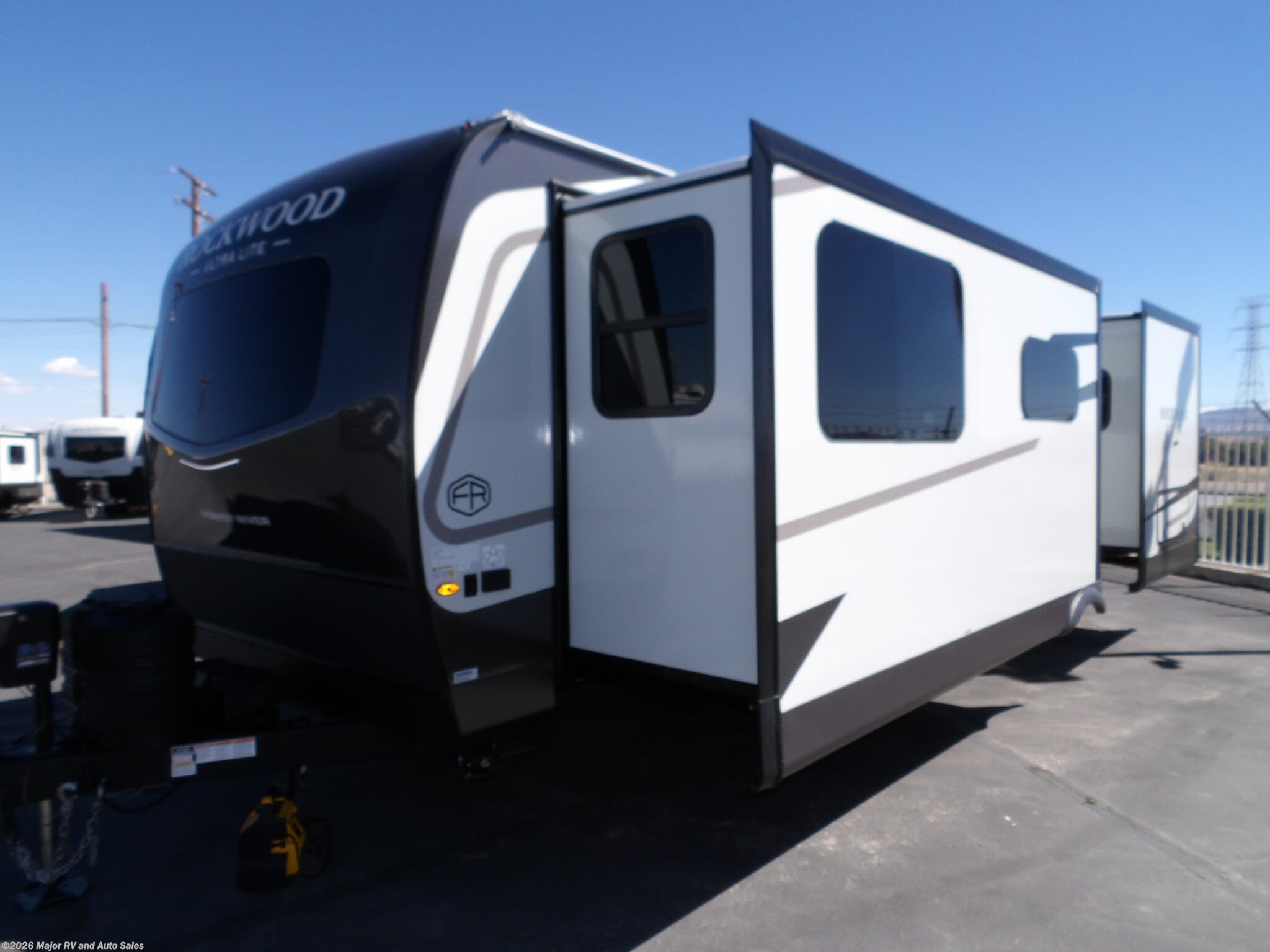 New 2027 Forest River Rockwood 2608BS, 2 SLIDES, 2 A/C'S, 400 WATT SOLAR, AUTO-LE available in Hesperia, California