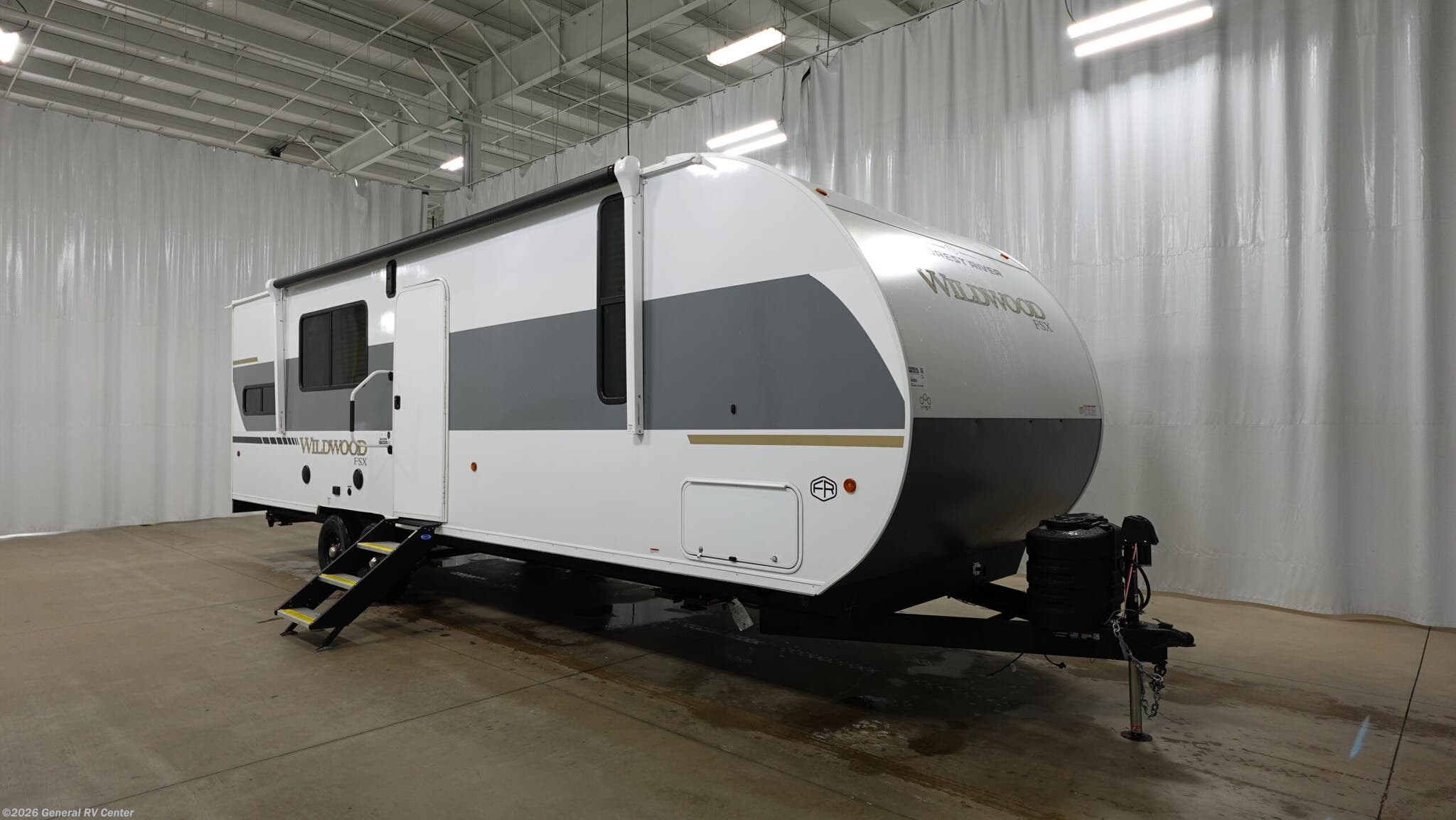 New 2026 Forest River Wildwood FSX 270RTKX available in North Canton, Ohio