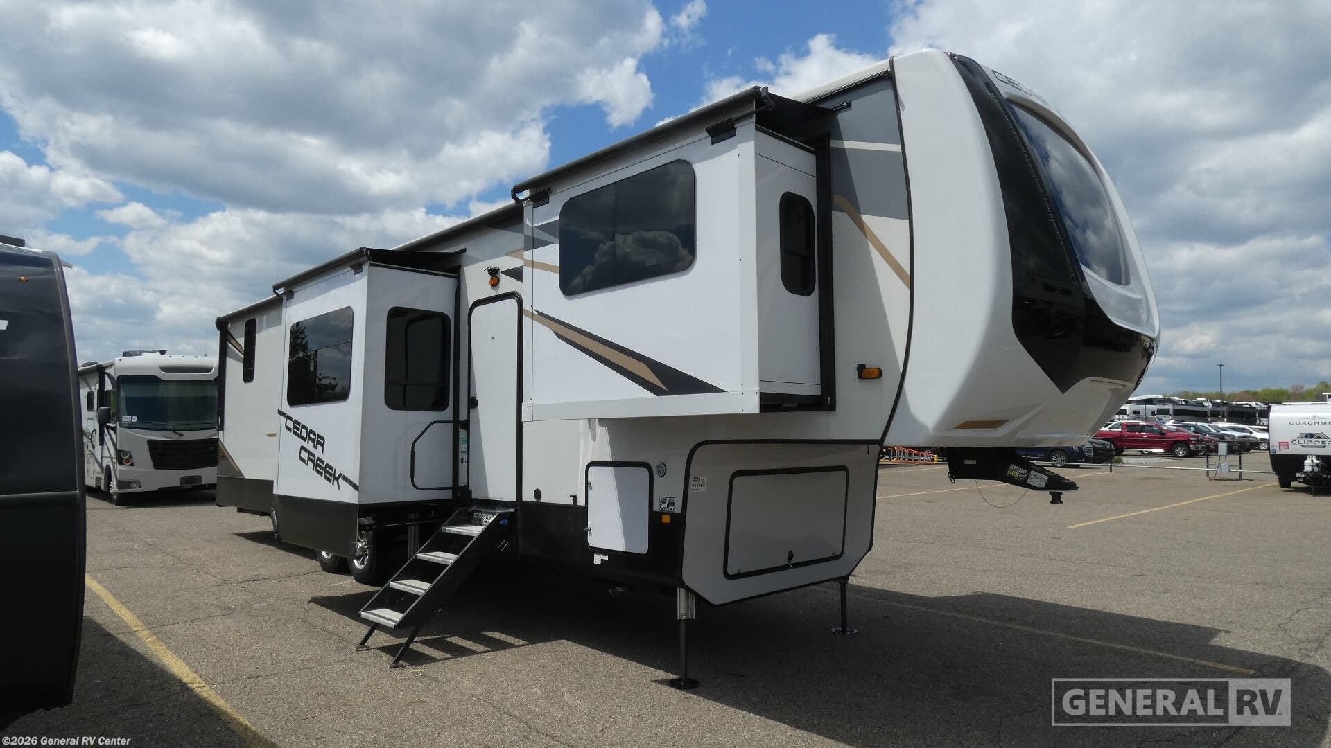 Used 2023 Forest River Cedar Creek 371FL available in North Canton, Ohio