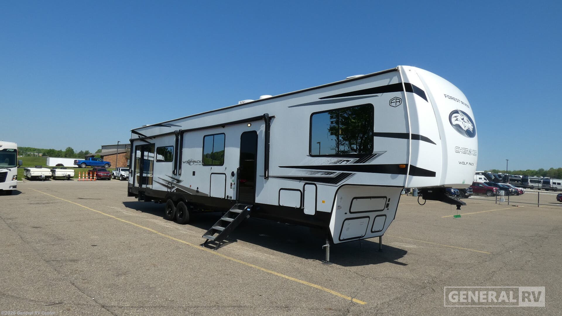 Used 2025 Forest River Cherokee Wolf Pack 350PACK15 available in North Canton, Ohio