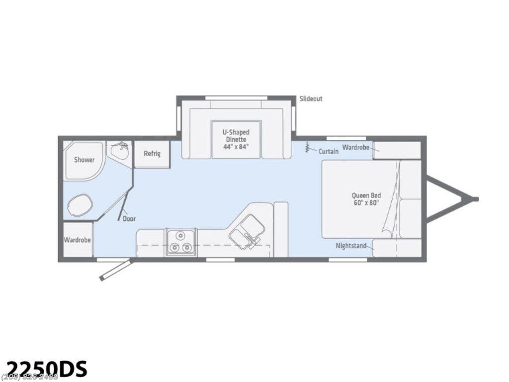Used 2018  Winnebago Minnie 2250DS by Winnebago from Toscano RV in Los Banos, CA