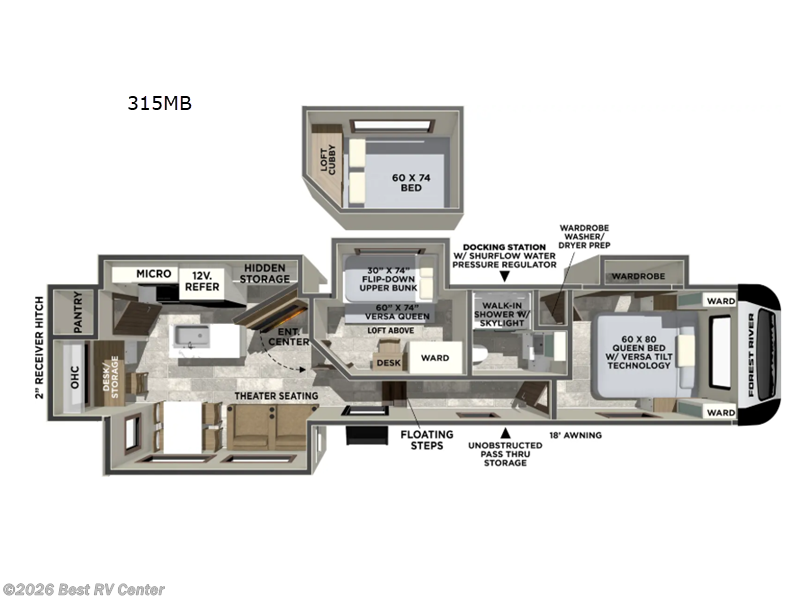 New 2026 Forest River Impression 315MB available in Turlock, California