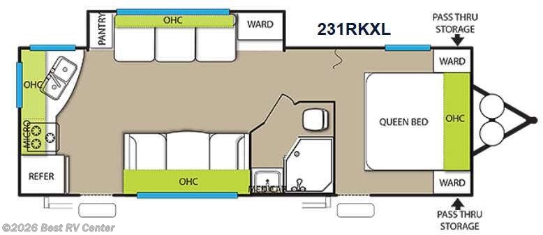 Used 2015 Forest River Wildwood X-Lite 231RKXL available in Turlock, California