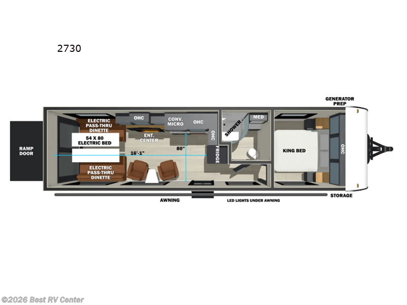 New 2027 Forest River Sandstorm 2730 available in Turlock, California