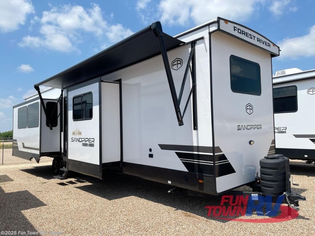 New 2025 Forest River Sandpiper Destination Trailers 395MMG available in Hewitt, Texas