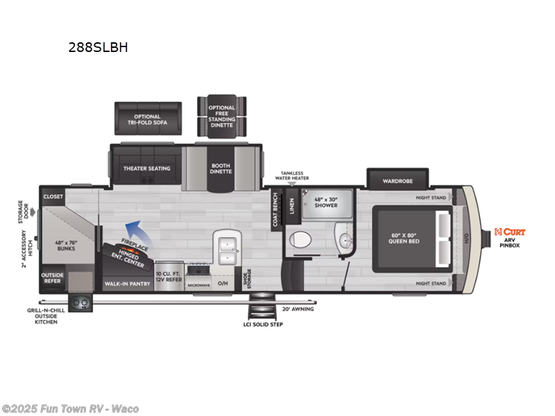 Used 2024 Keystone Arcadia Super Lite 288SLBH available in Hewitt, Texas