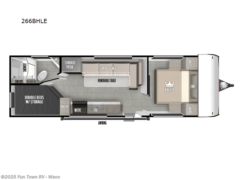 Used 2025 Forest River Salem FSX 266BHLE available in Hewitt, Texas
