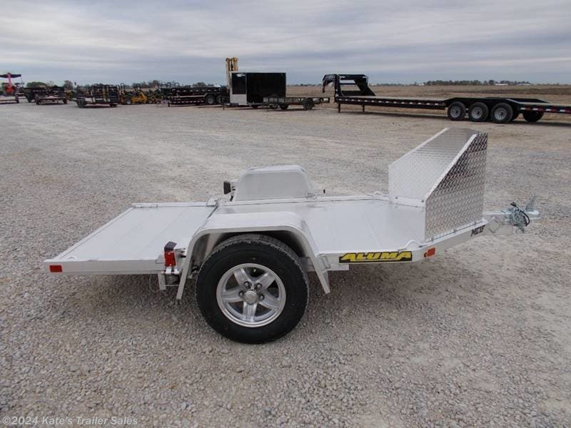 Utility Trailer - 2020 Aluma MC1F Aluminum Folding Motorcycle Trailer ...