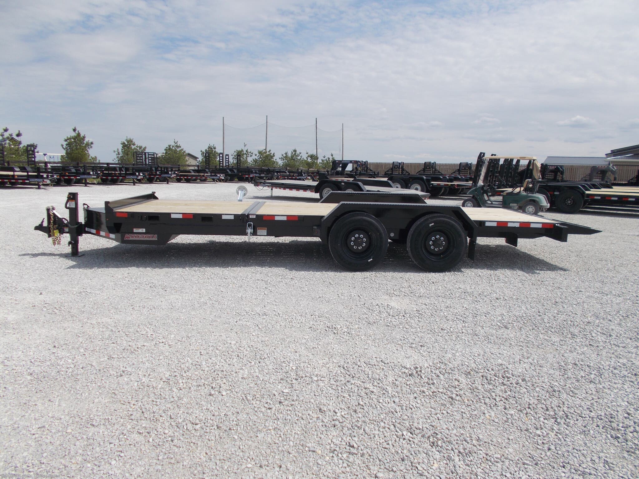 Tilt Deck 2020 Midsota 83x22 Tilt Equipment Trailer 22k Lb Gvwr