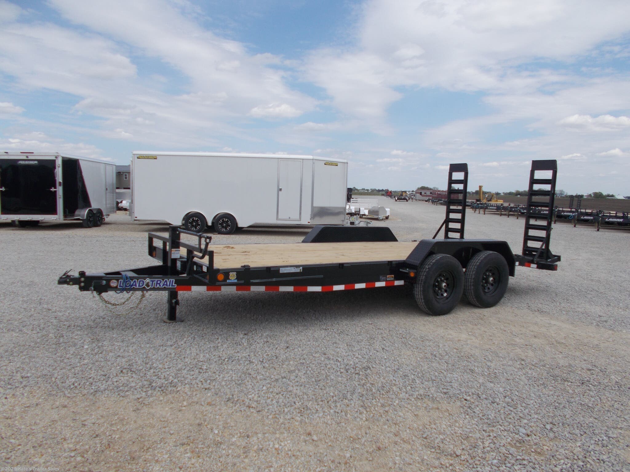 Equipment - 2020 Load Trail 83X18' 14K Equipment Trailer Fold Up Ramps ...