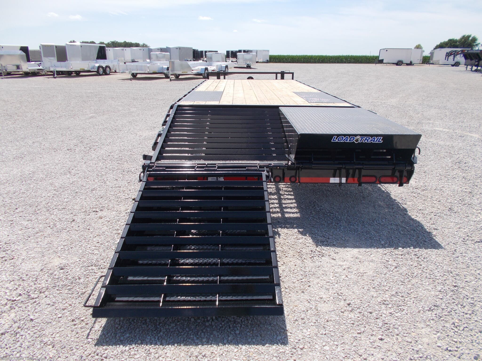 Deckover - 2020 Load Trail 102X25' MAX Ramps 14K GVWR Deckover ...