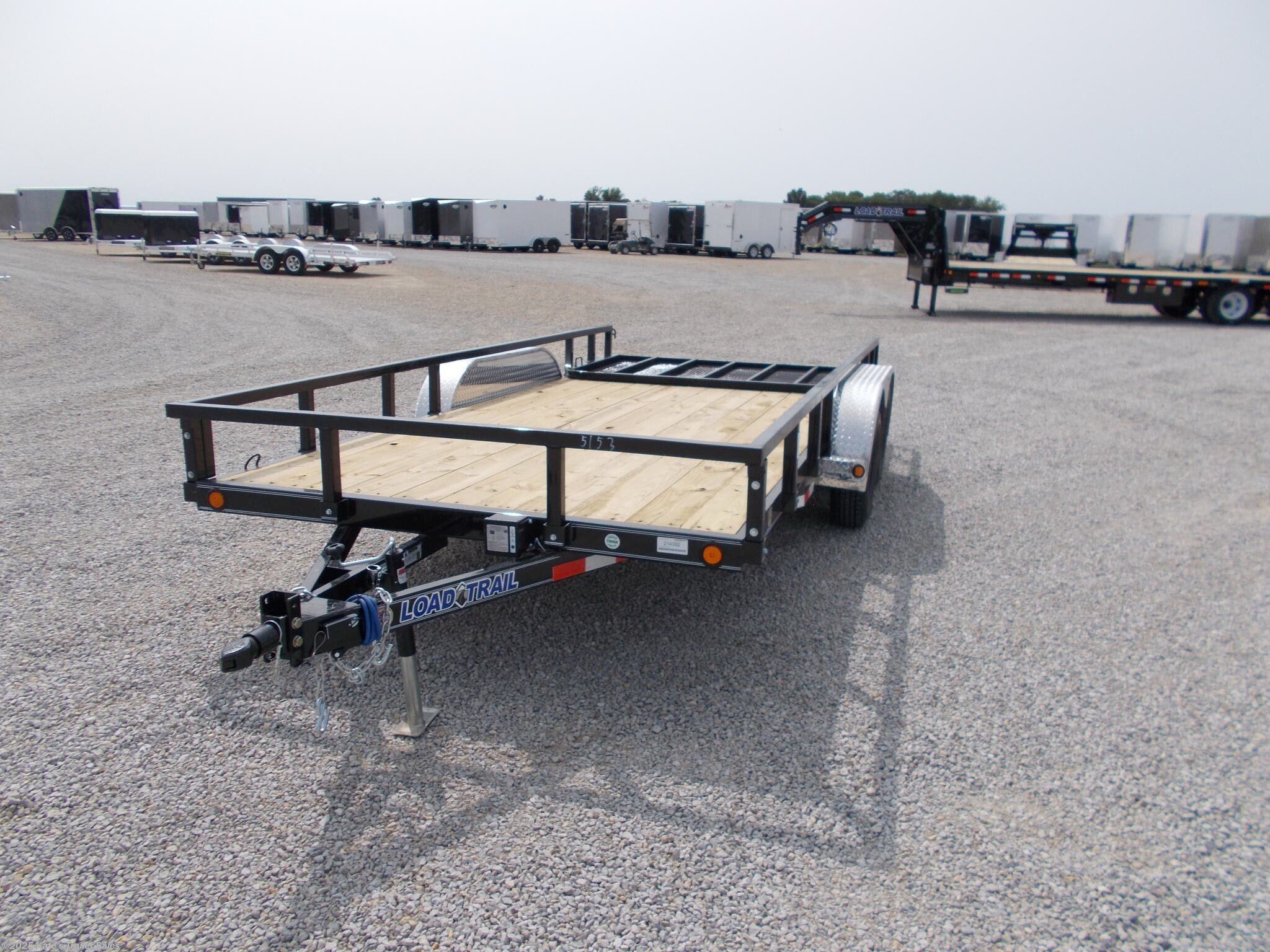 Utility Trailer 2021 Load Trail 83X16' Utility Trailer Removable Sides TrailersUSA