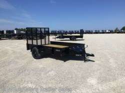 2022 Rice Trailers Stealth 76X10 Solid Side Single Axle w Toolbox